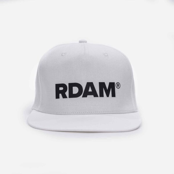 RDAM® Original Cap Zwart op Wit