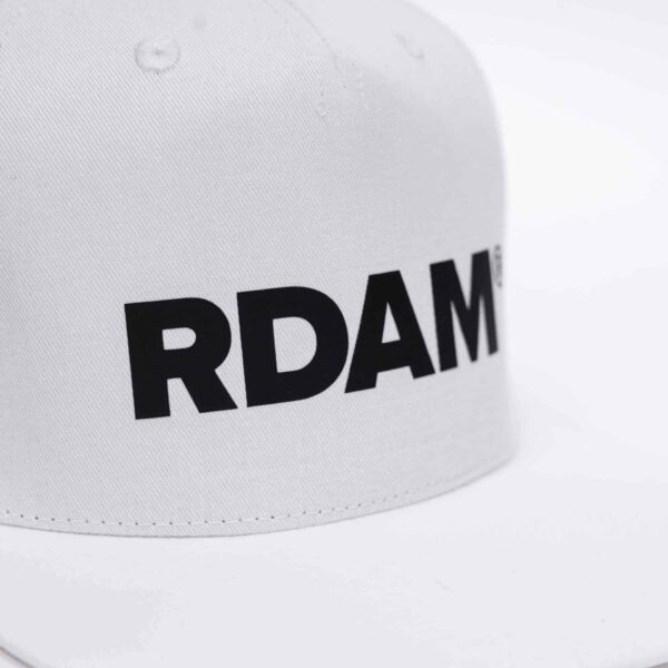 RDAM® Original Cap Zwart op Wit