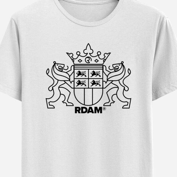 wapen van rotterdam op tshirt wit