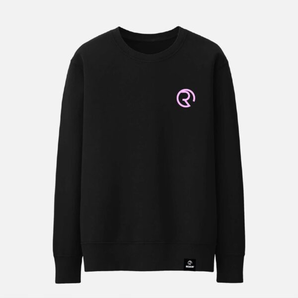 RDAM® | Iconic Soft Pink op Zwart | Sweater
