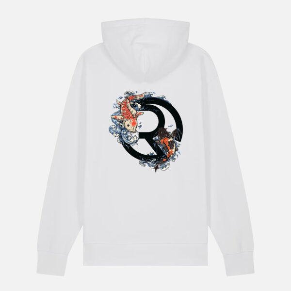 RDAM® | Koi Karper Editie op Wit | Hoodie
