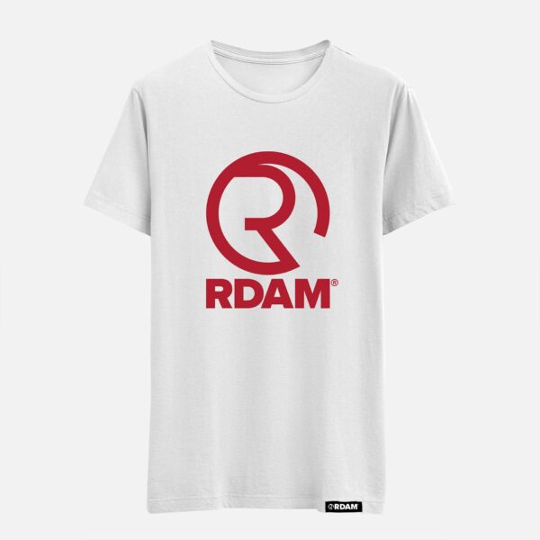 RDAM® | Iconic Lucky Red op Wit | T-Shirt
