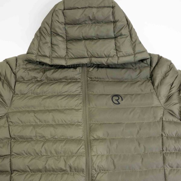 RDAM® | Iconic Essential op Khaki Groen | Puffer Jas