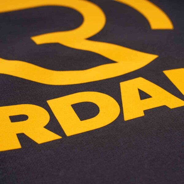RDAM® | Iconic Yellow op Zwart Flock | T-Shirt