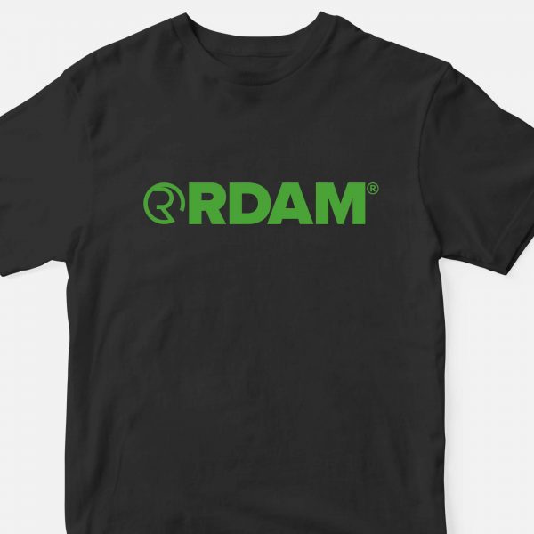 RDAM® | Ode aan de Max BW Rotterdam op Zwart | T-Shirt