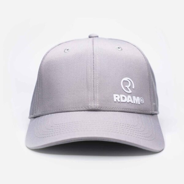 RDAM® Classic Cap Wit op Light Grey