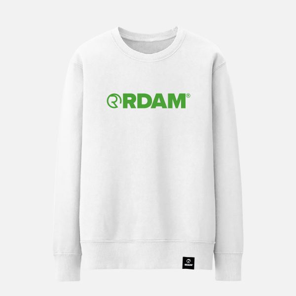 RDAM® Rotterdams Groen | Groen op Wit | Sweater