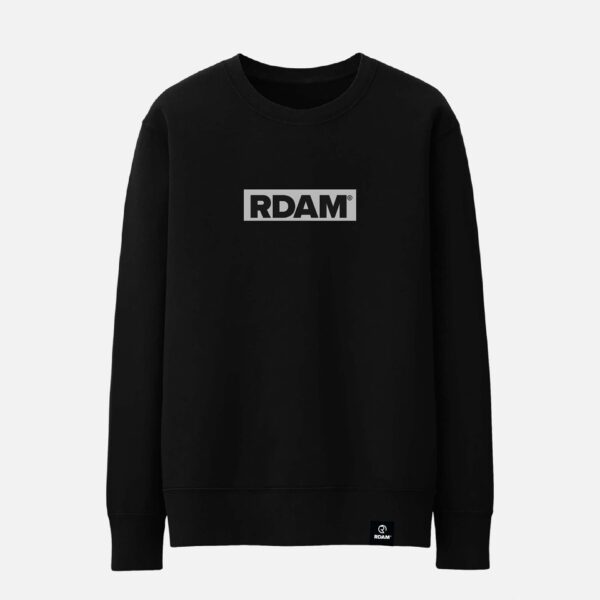 RDAM® | Reflective op Zwart | Sweater