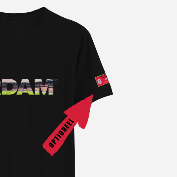 RDAM® | Feyenoord '6-0 Editie' op Zwart | T-shirt