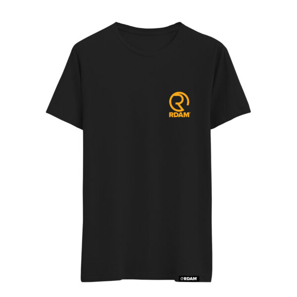 RDAM® | Classic Iconic Oranje op Zwart | T-Shirt