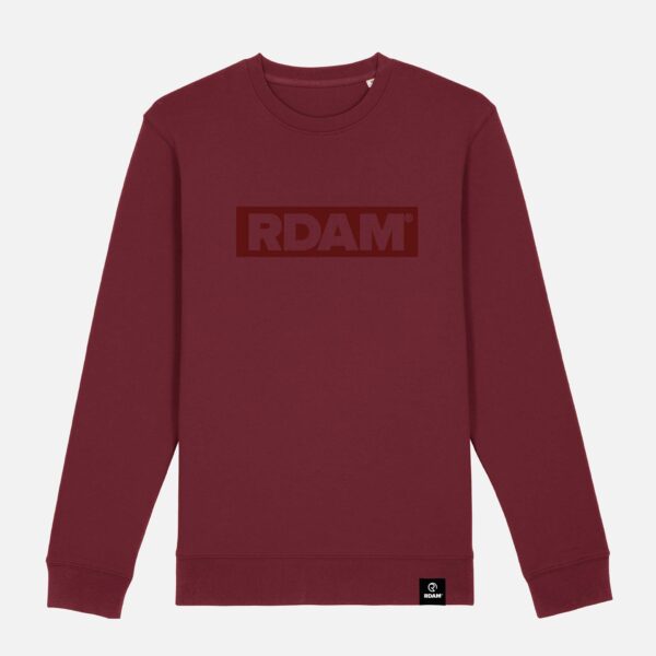 RDAM® | Outline Flock Burgundy | Sweater
