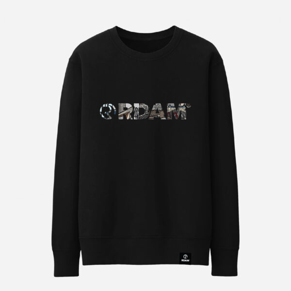 RDAM® | Illustrated op Zwart | Sweater