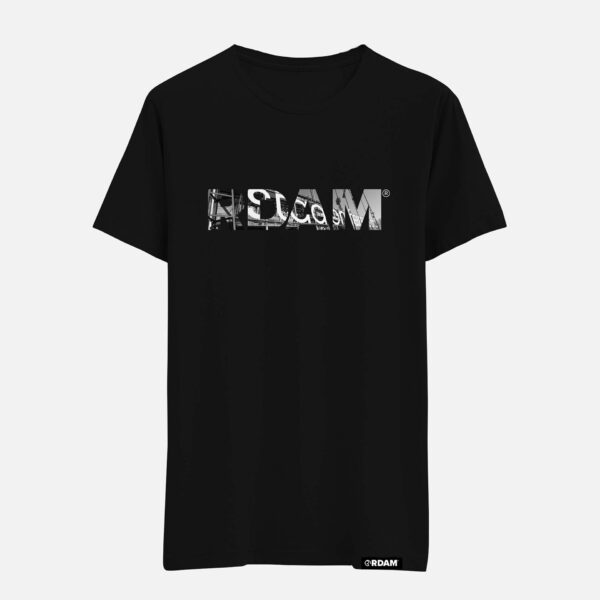 RDAM® | Feyenoord Kuip v3 op Zwart | T-Shirt