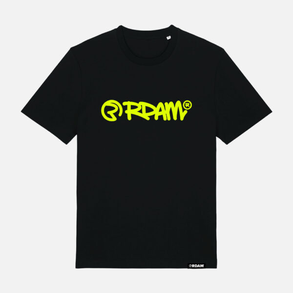 RDAM® | SW Editie Neon Geel op Zwart | T-Shirt
