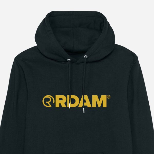 RDAM® | Goud op Zwart | Hoodie