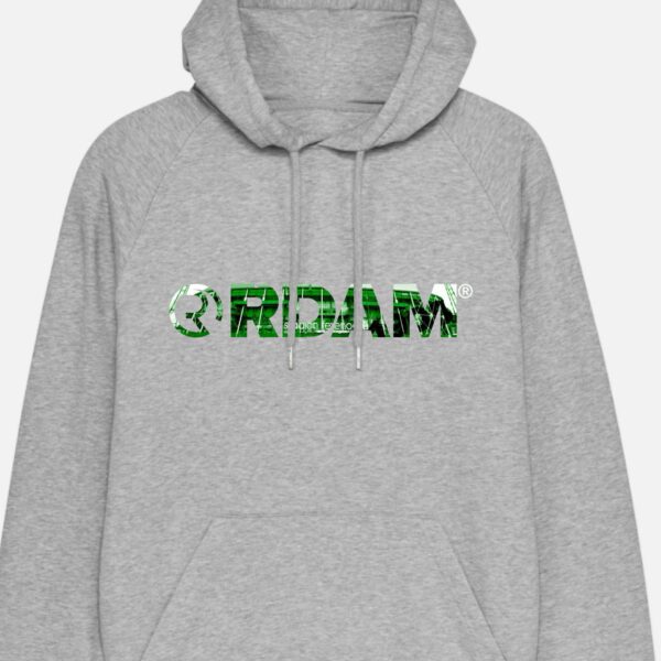 RDAM® | Feyenoord Kuip '1908' op Heather Grey | Hoodie