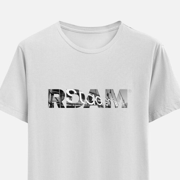 RDAM® | Feyenoord Kuip v3 op Wit | T-Shirt