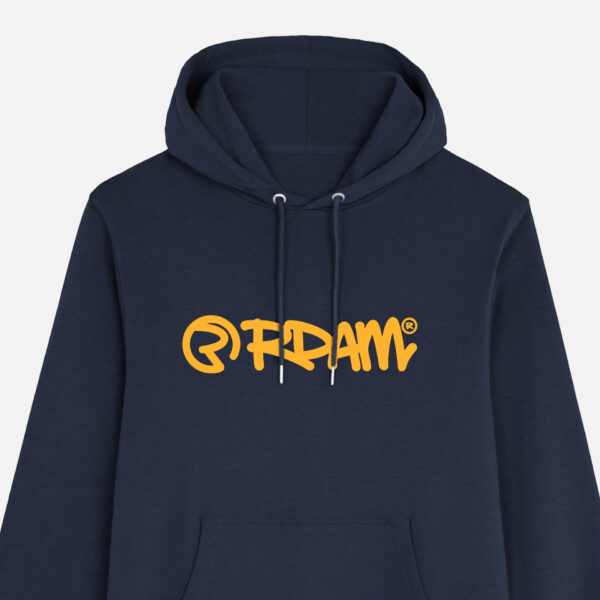 RDAM® | SW Editie Neon Oranje op Navy | Hoodie