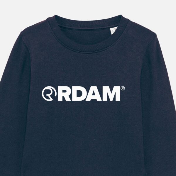 RDAM® | Iconic Essential op Navy | Kinder Sweater
