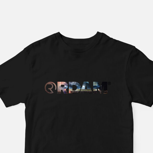 RDAM® | Kerst Editie op Zwart | Kinder T-Shirt