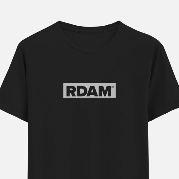 RDAM® | Reflective op Zwart | T-Shirt
