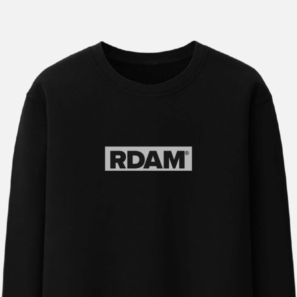 RDAM® | Reflective op Zwart | Sweater