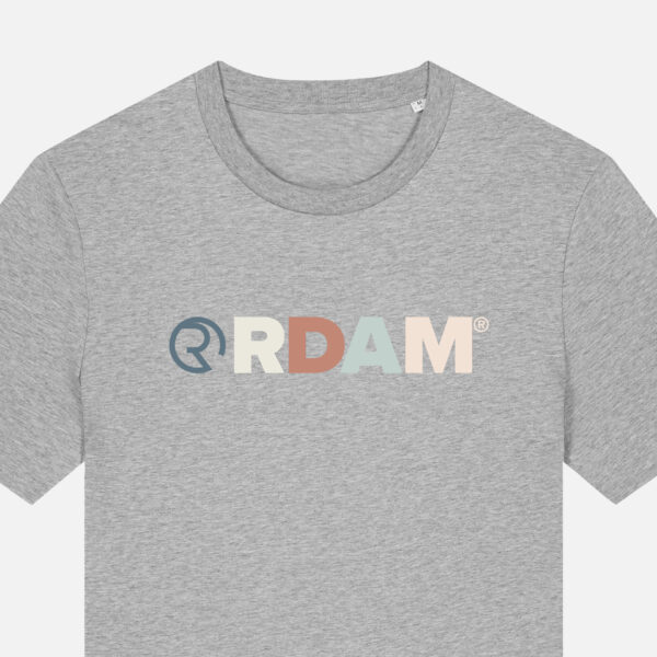 RDAM® | Pastel Mix op Grijs | T-Shirt