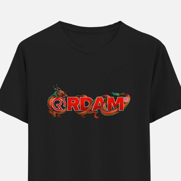 RDAM® | Jaar van de Draak op Zwart | T-Shirt