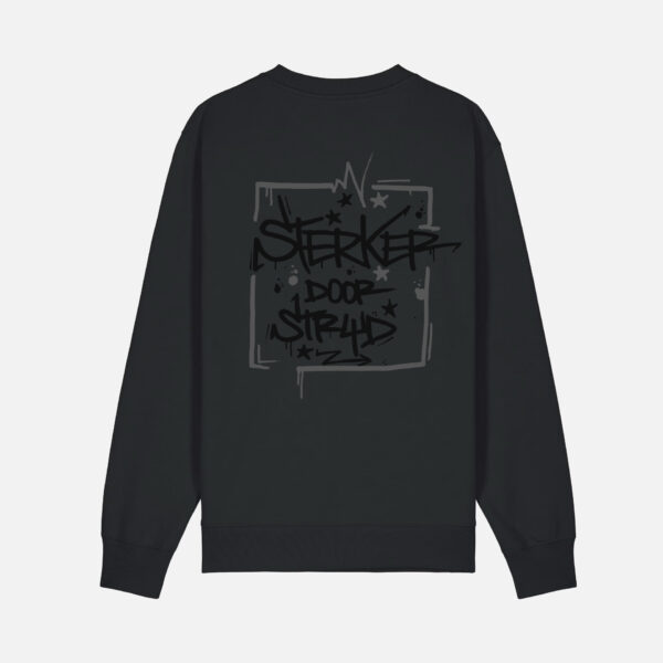 RDAM® | Sterker Door Black on Black | Sweater