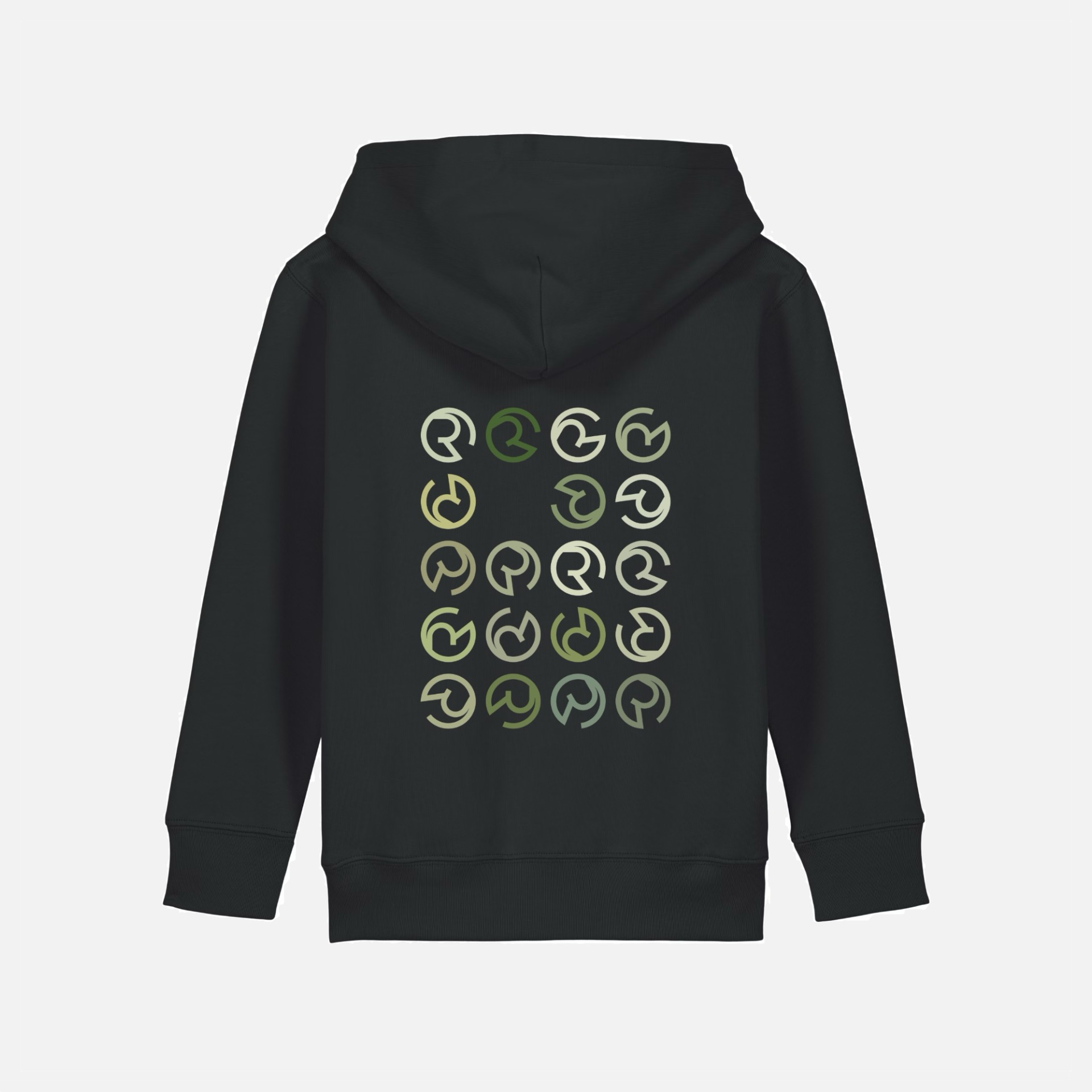 RDAM® | Iconic Grid Art Groen | Kinderhoodie RDAM® | Iconic Grid Art Groen | Kinderhoodie