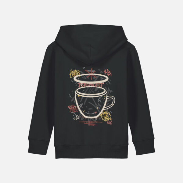 RDAM® | HB x RDAM® Streetart op Zwart | Kinderhoodie