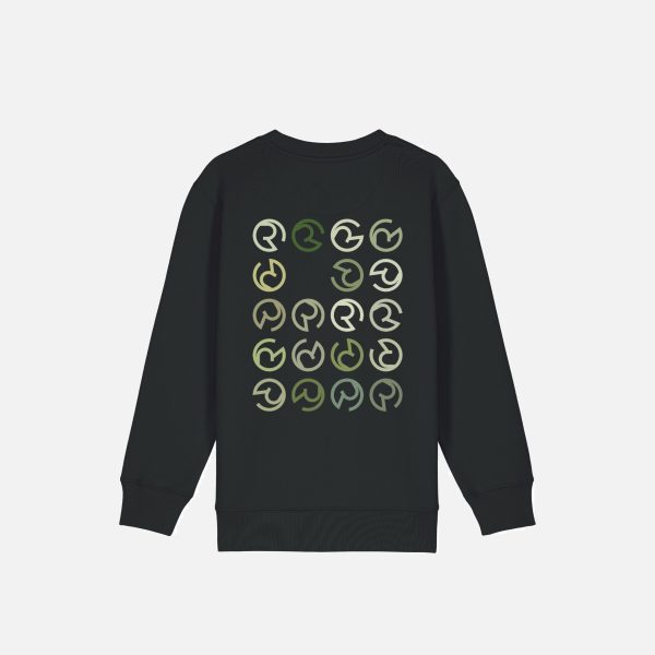 RDAM® | Iconic Grid Art Groen | Kindersweater