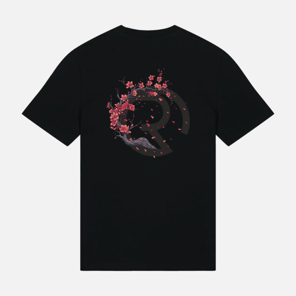 RDAM® | Sakura Editie op Zwart | T-Shirt