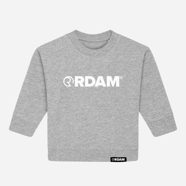 RDAM® | Iconic Essential op Heather Grey | Sweater Baby