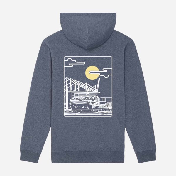 RDAM® | De Haven Editie op Blauw | Hoodie