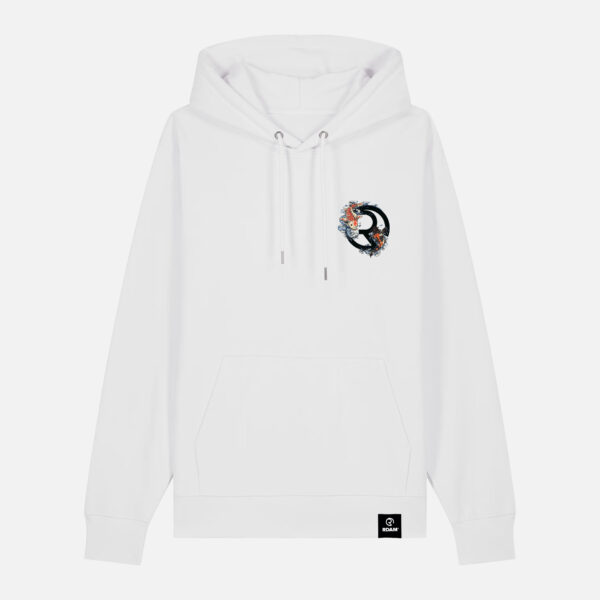 RDAM® | Koi Karper Editie op Wit | Hoodie