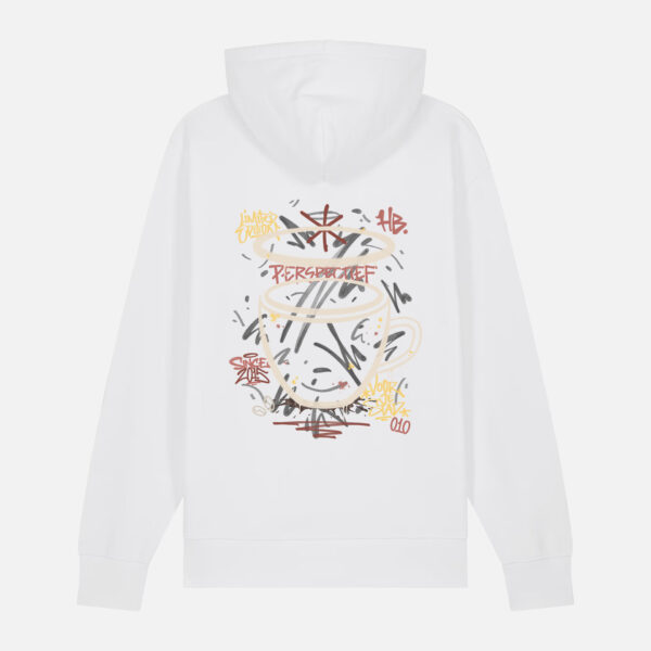 RDAM® | HB x RDAM® Streetart op Wit | Hoodie