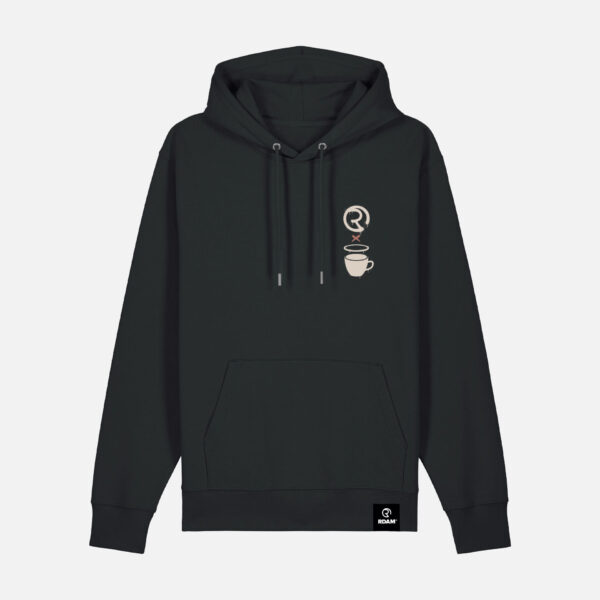 RDAM® | HB x RDAM® Streetart op Zwart | Hoodie