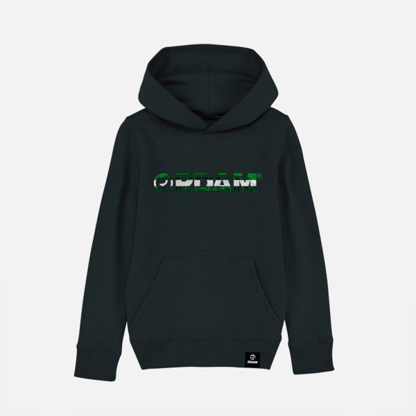 RDAM® | Feyenoord Kuip GWG op Zwart | Kinder Hoodie