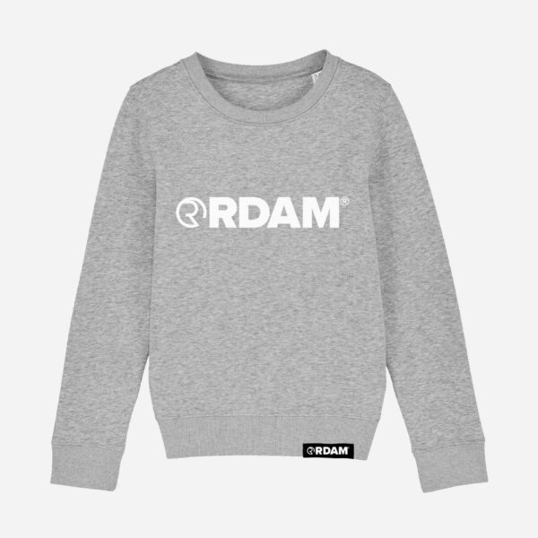RDAM® | Iconic Essential op Heather Grey | Kinder Sweater