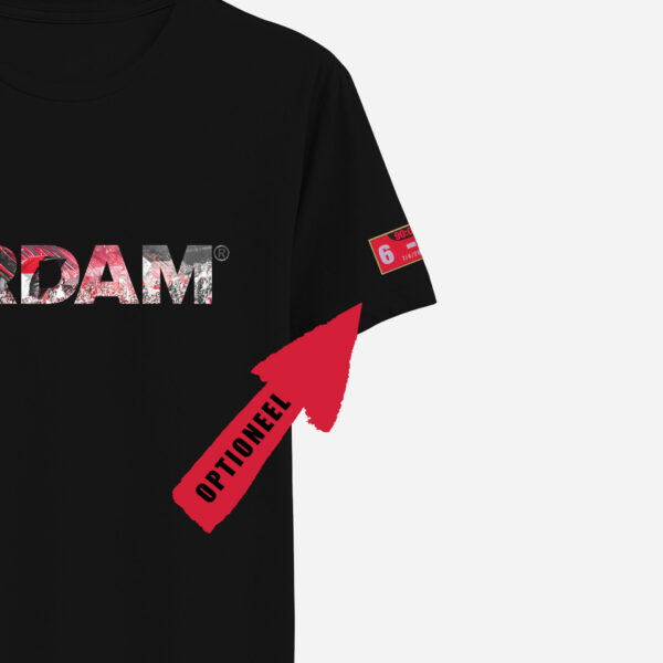 RDAM® | Feyenoord 'Made History' op Zwart | T-shirt-basis