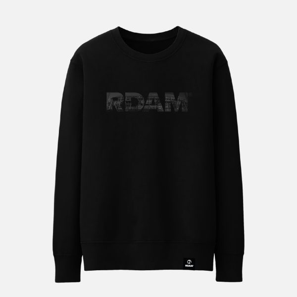 RDAM® | Feyenoord Kuip Blackout op Zwart | Sweater
