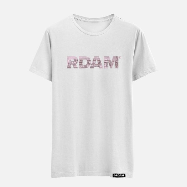 RDAM® | Feyenoord Kuip Soft Pink op Wit | T-Shirt