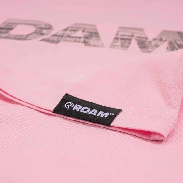 RDAM® | Feyenoord Kuip Soft Pink op Roze | T-Shirt