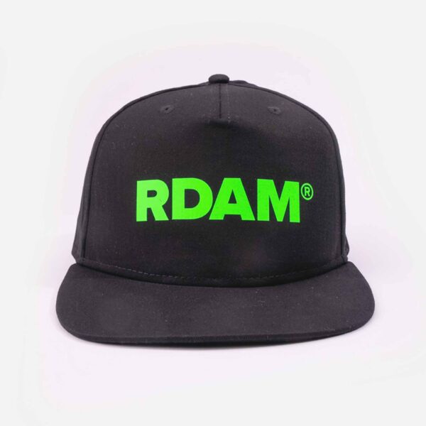 RDAM® Original Cap Neon Groen op Zwart