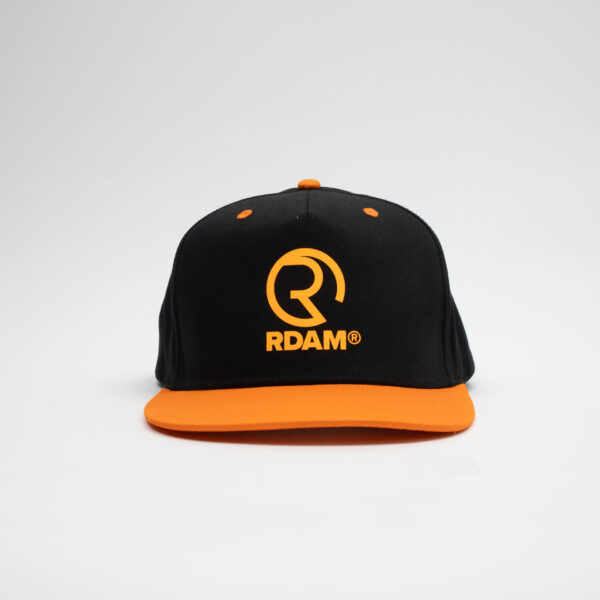 RDAM® Original Cap Classic Iconic Oranje op Zwart