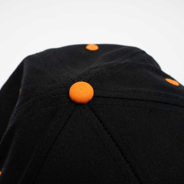 RDAM® Original Cap Classic Iconic Oranje op Zwart