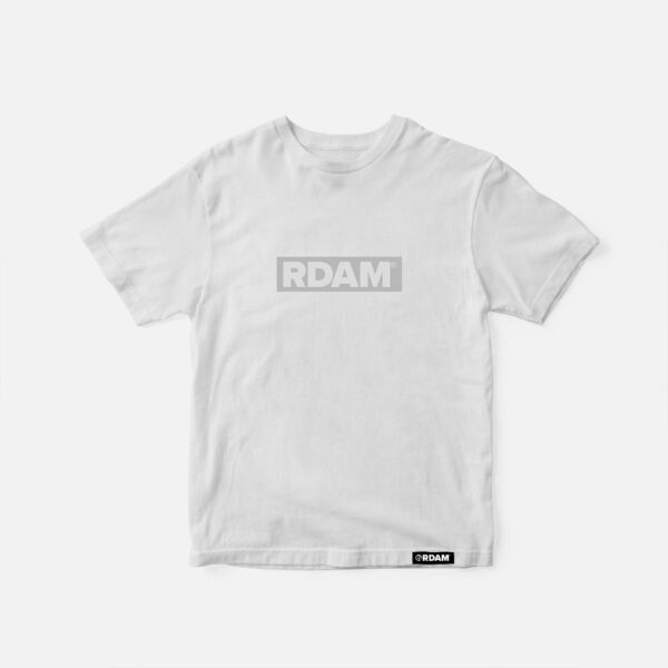 RDAM® | Reflective op Wit | Kindershirt