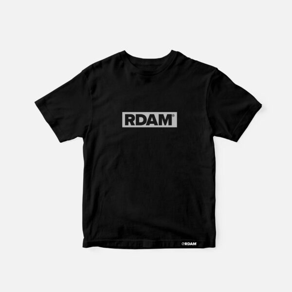 RDAM® | Reflective op Zwart | Kindershirt