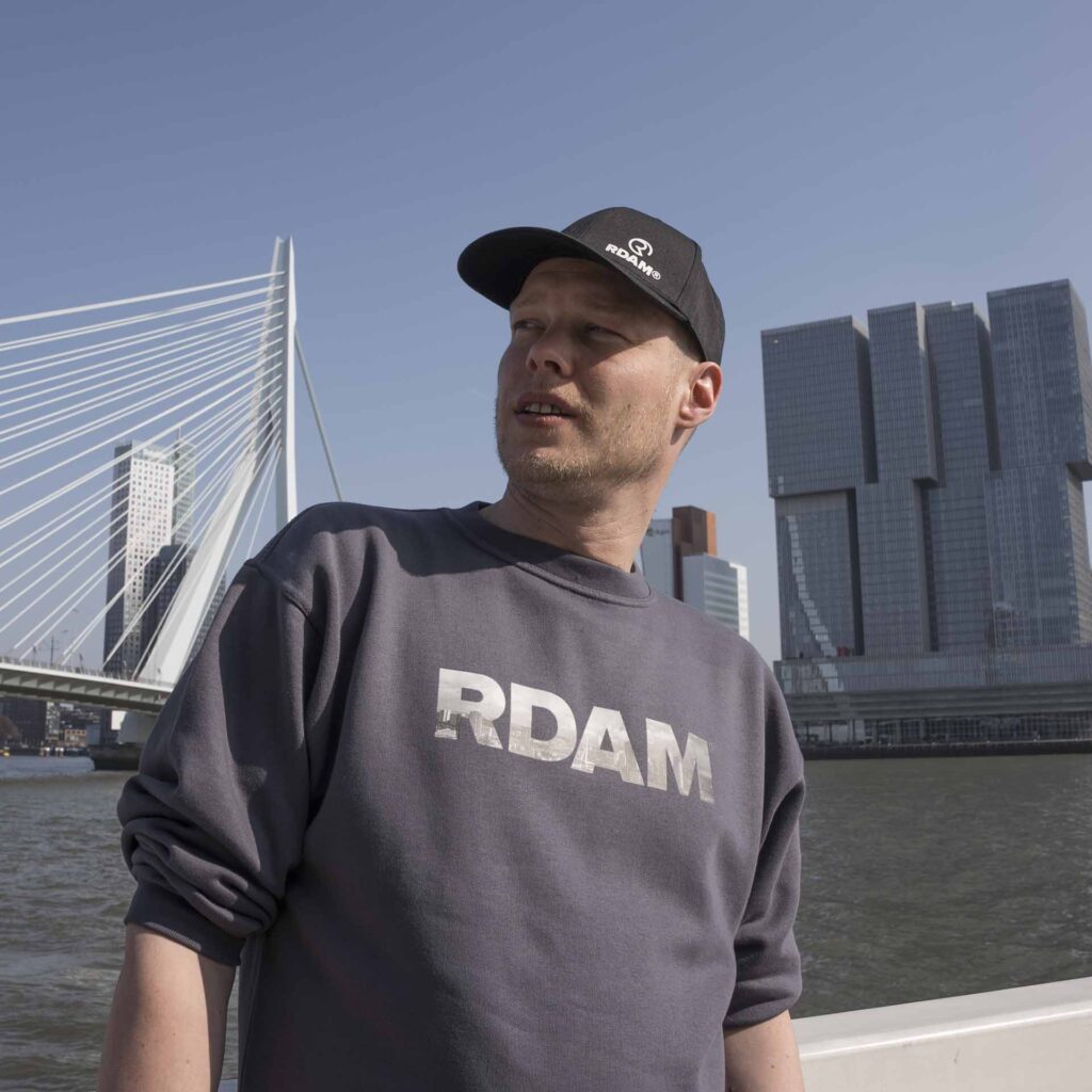 RDAM® | Skyline op Antraciet | Christopher Blok Skyline Rotterdam